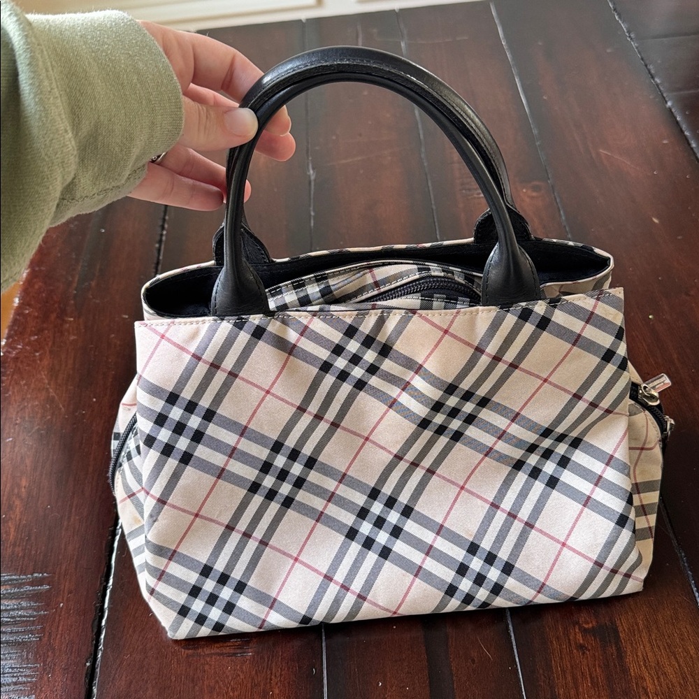 Authentic Burberry Nylon Small Bag